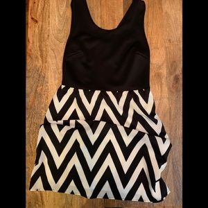 41 Hawthorn black and white dress